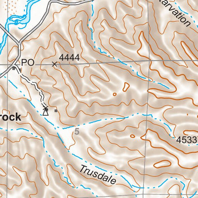 Gila National Forest Quadrangle Map: pg 119 Redrock Preview 3