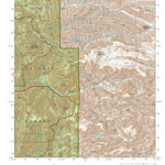 Gila National Forest Quadrangle Map: pg 100 Apache Peak Preview 1