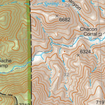 Gila National Forest Quadrangle Map: pg 100 Apache Peak Preview 2
