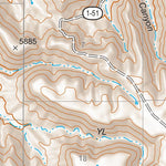 Gila National Forest Quadrangle Map: pg 103 Dorsey Ranch Preview 2