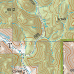 Gila National Forest Quadrangle Map: pg 118 P A Mountain Preview 3