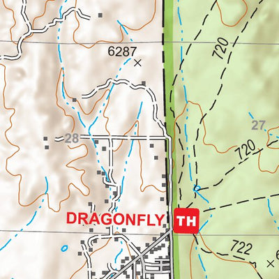 Gila National Forest Quadrangle Map: pg 114 Fort Bayard Preview 2