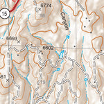 Gila National Forest Quadrangle Map: pg 114 Fort Bayard Preview 3