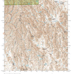 Gila National Forest Quadrangle Map: pg 123 Whiterock Mountain Preview 1