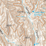 Gila National Forest Quadrangle Map: pg 123 Whiterock Mountain Preview 3