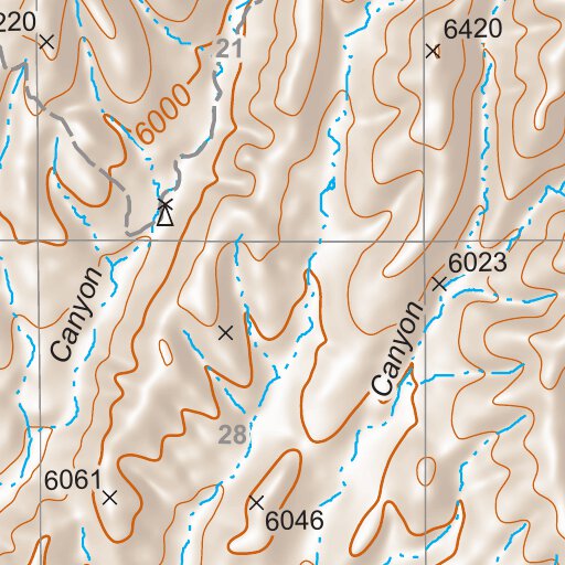 Gila National Forest Quadrangle Map: pg 122 Dwyer by US Forest Service ...