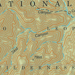 Gila National Forest Quadrangle Map: pg 88 Reeds Peak. Preview 2