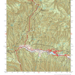 Gila National Forest Quadrangle Map: pg 96 Copperas Peak Preview 1