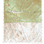 Gila National Forest Quadrangle Map: pg 80 Moon Ranch Preview 1