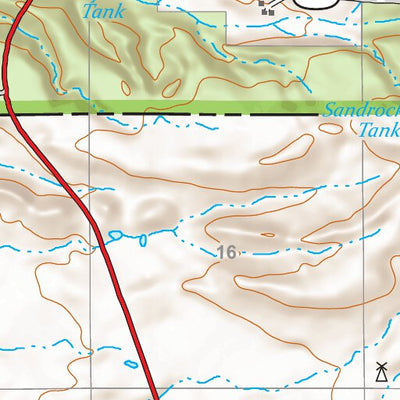 Gila National Forest Quadrangle Map: pg 80 Moon Ranch Preview 2