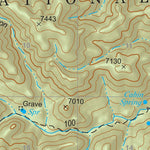 Gila National Forest Quadrangle Map: pg 106 Allie Canyon Preview 2