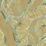 Gila National Forest Quadrangle Map: pg 108 Hillsboro Peak Preview 2