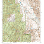 Gila National Forest Quadrangle Map: pg 121 Wind Mountain Preview 1