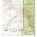 Gila National Forest Quadrangle Map: pg 124 Eagle Eye Peak Preview 1