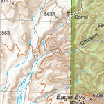 Gila National Forest Quadrangle Map: pg 124 Eagle Eye Peak Preview 3