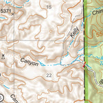 Gila National Forest Quadrangle Map: pg 120 Bullard Peak Preview 3