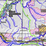 State Lands and Parks Map for Colorado Preview 3