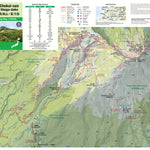 Shoga-dake 笙ガ岳 Chokai-san 鳥海山 Hiking Map (Tohoku, Japan) 1:25,000 Preview 1