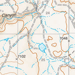 Santa Fe National Forest Quadrangle Map: pg 03 El Vado Preview 2