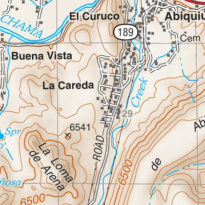 Santa Fe National Forest Quadrangle Map: pg 16 Abiquiu Preview 3