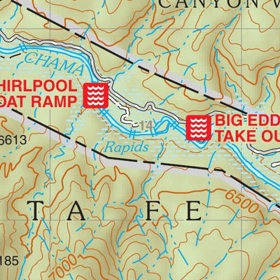 Santa Fe National Forest Quadrangle Map: pg 10 Echo Ampitheater Preview 3