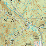 Santa Fe National Forest Quadrangle Map: pg 14 Youngsville Preview 3