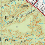Santa Fe National Forest Quadrangle Map: pg 17 Medanales Preview 3