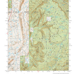 Santa Fe National Forest Quadrangle Map: pg 08 French Mesa Preview 1