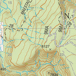 Santa Fe National Forest Quadrangle Map: pg 08 French Mesa Preview 2
