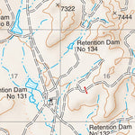 Santa Fe National Forest Quadrangle Map: pg 18 Arroyo Chijuillita Preview 2