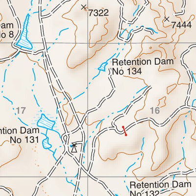 Santa Fe National Forest Quadrangle Map: pg 18 Arroyo Chijuillita Preview 2