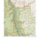 Santa Fe National Forest Quadrangle Map: pg 06 Navajo Peak Preview 1