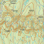 Santa Fe National Forest Quadrangle Map: pg 13 Arroyo Del Agua Preview 3