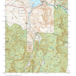 Santa Fe National Forest Quadrangle Map: pg 15 Canones Preview 1