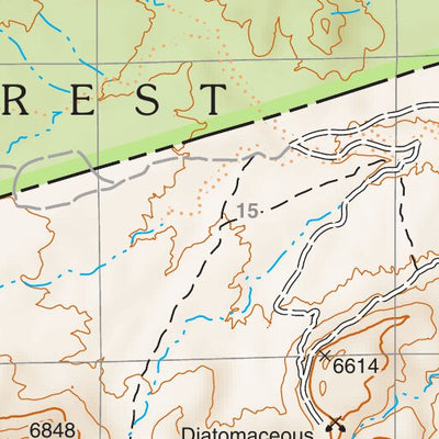 Santa Fe National Forest Quadrangle Map: pg 25 Chili Preview 2