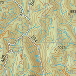 Santa Fe National Forest Quadrangle Map: pg 46 San Miguel Mountain Preview 3