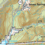 Santa Fe National Forest Quadrangle Map: pg 34 Seven Springs Preview 3