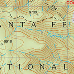 Santa Fe National Forest Quadrangle Map: pg 55 Cowles Preview 2