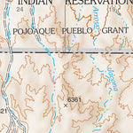 Santa Fe National Forest Quadrangle Map: pg 52 Horcado Ranch Preview 3