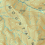 Santa Fe National Forest Quadrangle Map: pg 41 Truchas Peak Preview 2