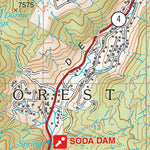 Santa Fe National Forest Quadrangle Map: pg 47 Jemez Springs Preview 2