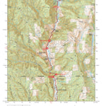 Santa Fe National Forest Quadrangle Map: pg 67 Rosilla Peak Preview 1