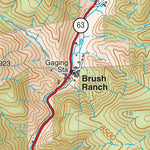 Santa Fe National Forest Quadrangle Map: pg 67 Rosilla Peak Preview 3