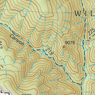 Santa Fe National Forest Quadrangle Map: pg 57 Rociada Preview 3