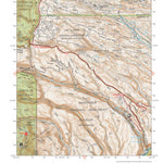 Santa Fe National Forest Quadrangle Map: pg 50 Frijoles Preview 1