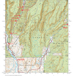 Santa Fe National Forest Quadrangle Map: pg 59 Ponderosa Preview 1