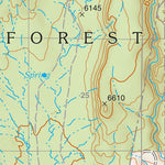 Santa Fe National Forest Quadrangle Map: pg 59 Ponderosa Preview 2