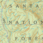Santa Fe National Forest Quadrangle Map: pg 81 San Jose Preview 3