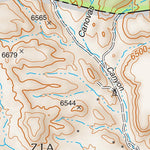 Santa Fe National Forest Quadrangle Map: pg 70 Loma Creston Preview 3