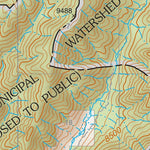 Santa Fe National Forest Quadrangle Map: pg 66 McClure Reservoir Preview 3